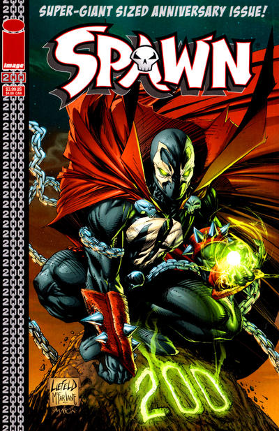 Cover for Spawn (Image, 1992 series) #200 [Cover by Rob Liefeld]