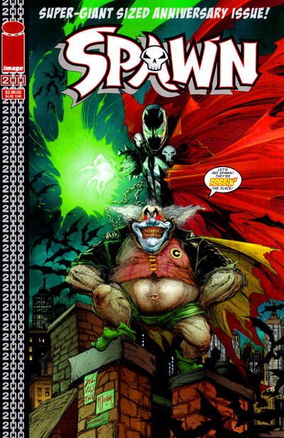 Cover for Spawn (Image, 1992 series) #200 [Cover by Marc Silvestri]