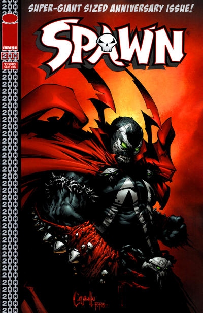 Cover for Spawn (Image, 1992 series) #200 [Cover by Greg Capullo]