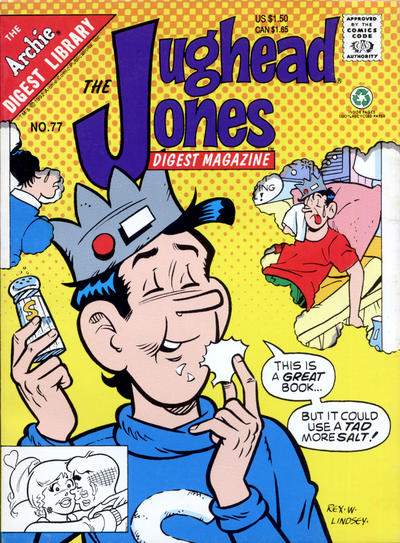 Cover for The Jughead Jones Comics Digest (Archie, 1977 series) #77 [Direct]
