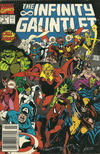 Cover for The Infinity Gauntlet (Marvel, 1991 series) #3 [Newsstand]