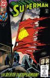 Cover for Superman (DC, 1987 series) #75 [Fourth Printing]