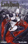 Cover for Brian Pulido's Lady Death: Blacklands (Avatar Press, 2006 series) #1/2 [Gold Foil]