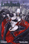Cover Thumbnail for Brian Pulido's Lady Death: Blacklands (2006 series) #1/2 [Platinum Foil]