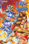 Cover Thumbnail for 10th Muse / Demonslayer (2002 series) #1 [Marat Mychaels Wraparound Cover]