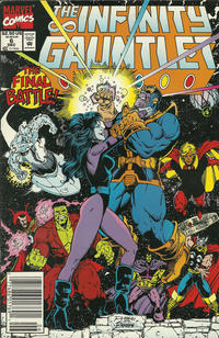 Cover Thumbnail for The Infinity Gauntlet (Marvel, 1991 series) #6 [Newsstand]