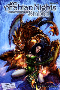 Cover for 1001 Arabian Nights: The Adventures of Sinbad (Zenescope Entertainment, 2008 series) #4 [Cover B - Dimitri Patelis]