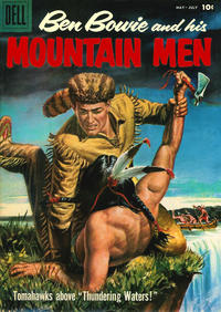 Cover for Ben Bowie and His Mountain Men (Dell, 1956 series) #15 [10¢]