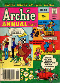Cover Thumbnail for Archie Annual Digest (Archie, 1975 series) #30