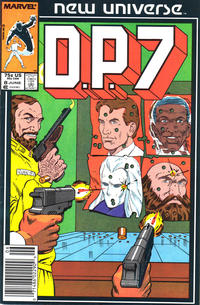 Cover Thumbnail for D.P. 7 (Marvel, 1986 series) #8 [Newsstand]
