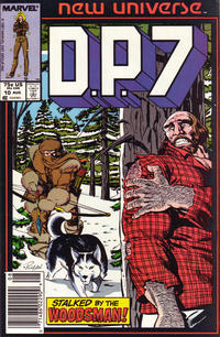 Cover for D.P. 7 (Marvel, 1986 series) #10 [Newsstand]