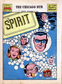 Cover for The Spirit (Register and Tribune Syndicate, 1940 series) #11/25/1945