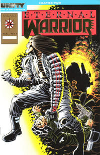Cover Thumbnail for Eternal Warrior (Acclaim / Valiant, 1992 series) #1 [Gold Foil Embossed Logo]