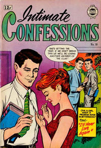 Cover Thumbnail for Intimate Confessions (I. W. Publishing; Super Comics, 1958 series) #10
