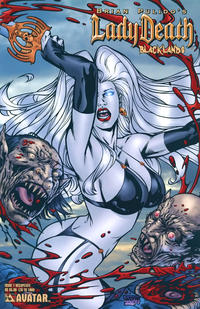 Cover Thumbnail for Brian Pulido's Lady Death: Blacklands (Avatar Press, 2006 series) #1 [Decapitate]
