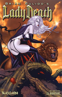 Cover Thumbnail for Brian Pulido's Lady Death: Blacklands (Avatar Press, 2006 series) #1 [Martin]