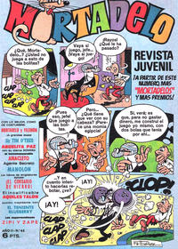 Cover Thumbnail for Mortadelo (Editorial Bruguera, 1970 series) #45