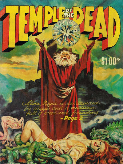 Cover for Temple of the Dead (Gredown, 1983 ? series) 