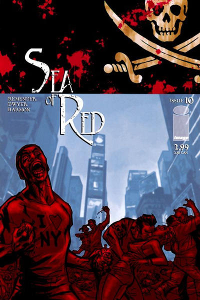 Cover for Sea of Red (Image, 2005 series) #10