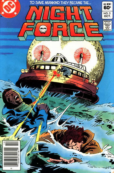 Cover for The Night Force (DC, 1982 series) #3 [Newsstand]