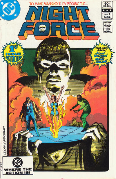 Cover for The Night Force (DC, 1982 series) #1 [Direct]