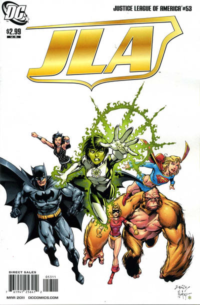 Cover for Justice League of America (DC, 2006 series) #53 [Direct Sales]