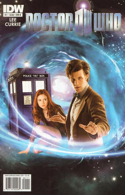Cover for Doctor Who (IDW, 2011 series) #1 [Cover B]