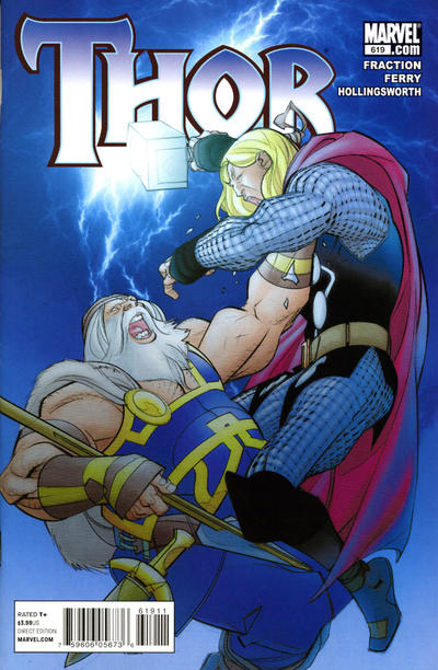 Cover for Thor (Marvel, 2007 series) #619