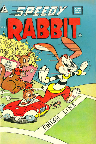 Cover for Speedy Rabbit (I. W. Publishing; Super Comics, 1958 series) #1 [b]