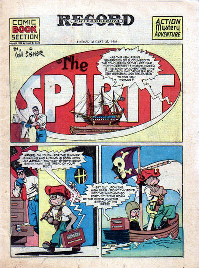Cover for The Spirit (Register and Tribune Syndicate, 1940 series) #8/25/1946
