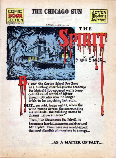Cover for The Spirit (Register and Tribune Syndicate, 1940 series) #3/31/1946