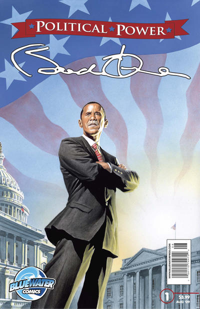 Cover for Political Power Barack Obama (Bluewater / Storm / Stormfront / Tidalwave, 2009 series) #1 [Azim Akberali]
