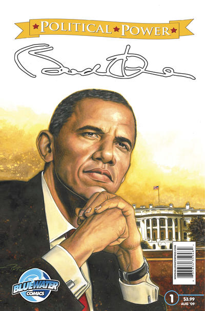 Cover for Political Power Barack Obama (Bluewater / Storm / Stormfront / Tidalwave, 2009 series) #1 [Patricio Carbajal]