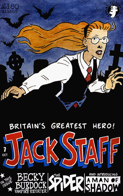 Cover for Jack Staff (Dancing Elephant Press, 2000 series) #7