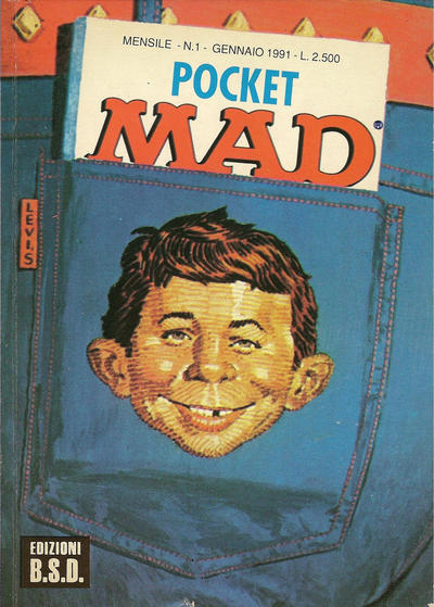 Cover for Pocket Mad (Edizioni B.S.D., 1991 series) #1