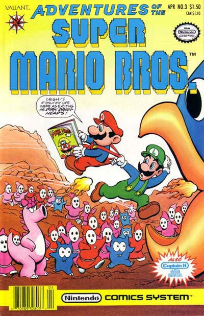 Cover for Adventures of the Super Mario Bros. (Acclaim / Valiant, 1991 series) #3