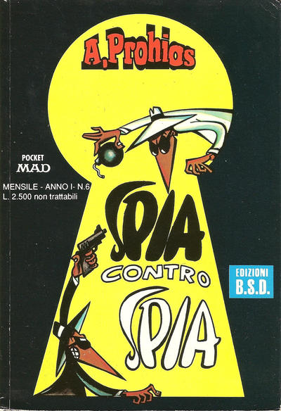 Cover for Pocket Mad (Edizioni B.S.D., 1991 series) #6