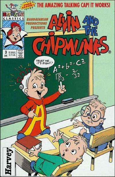 Cover for Alvin & the Chipmunks (Harvey, 1992 series) #3