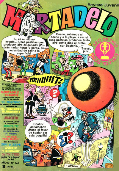 Cover for Mortadelo (Editorial Bruguera, 1970 series) #173