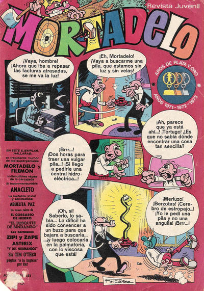 Cover for Mortadelo (Editorial Bruguera, 1970 series) #181