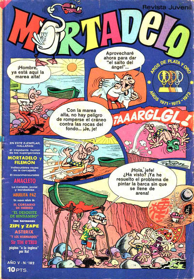Cover for Mortadelo (Editorial Bruguera, 1970 series) #182
