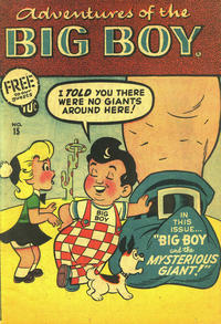Cover Thumbnail for Adventures of the Big Boy (Webs Adventure Corporation, 1957 series) #15 [West]