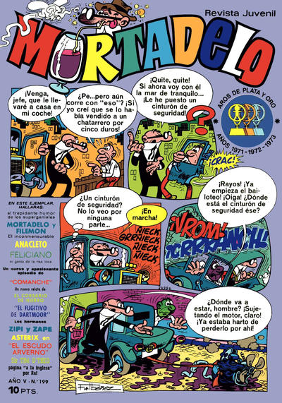 Cover for Mortadelo (Editorial Bruguera, 1970 series) #199