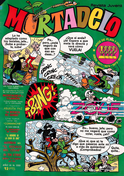 Cover for Mortadelo (Editorial Bruguera, 1970 series) #232