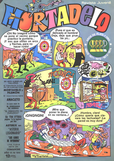 Cover for Mortadelo (Editorial Bruguera, 1970 series) #255