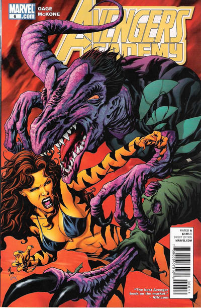 Cover for Avengers Academy (Marvel, 2010 series) #6