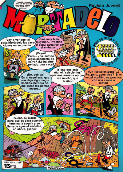 Cover for Mortadelo (Editorial Bruguera, 1970 series) #289