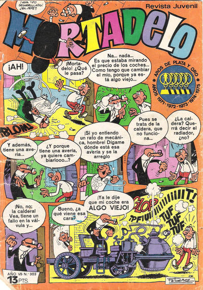 Cover for Mortadelo (Editorial Bruguera, 1970 series) #303