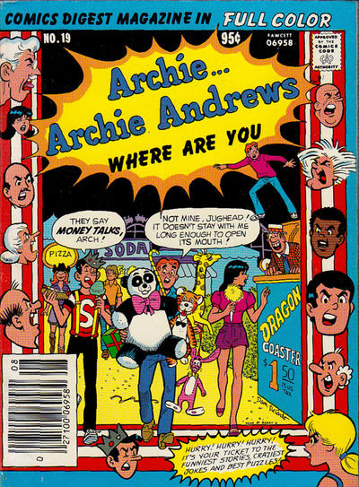 Cover for Archie... Archie Andrews, Where Are You? Comics Digest Magazine (Archie, 1977 series) #19