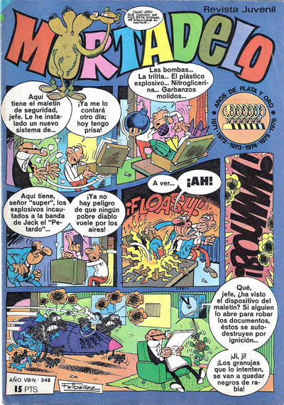 Cover for Mortadelo (Editorial Bruguera, 1970 series) #348